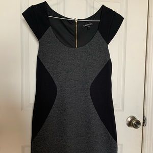 Express knit body con dress size 10